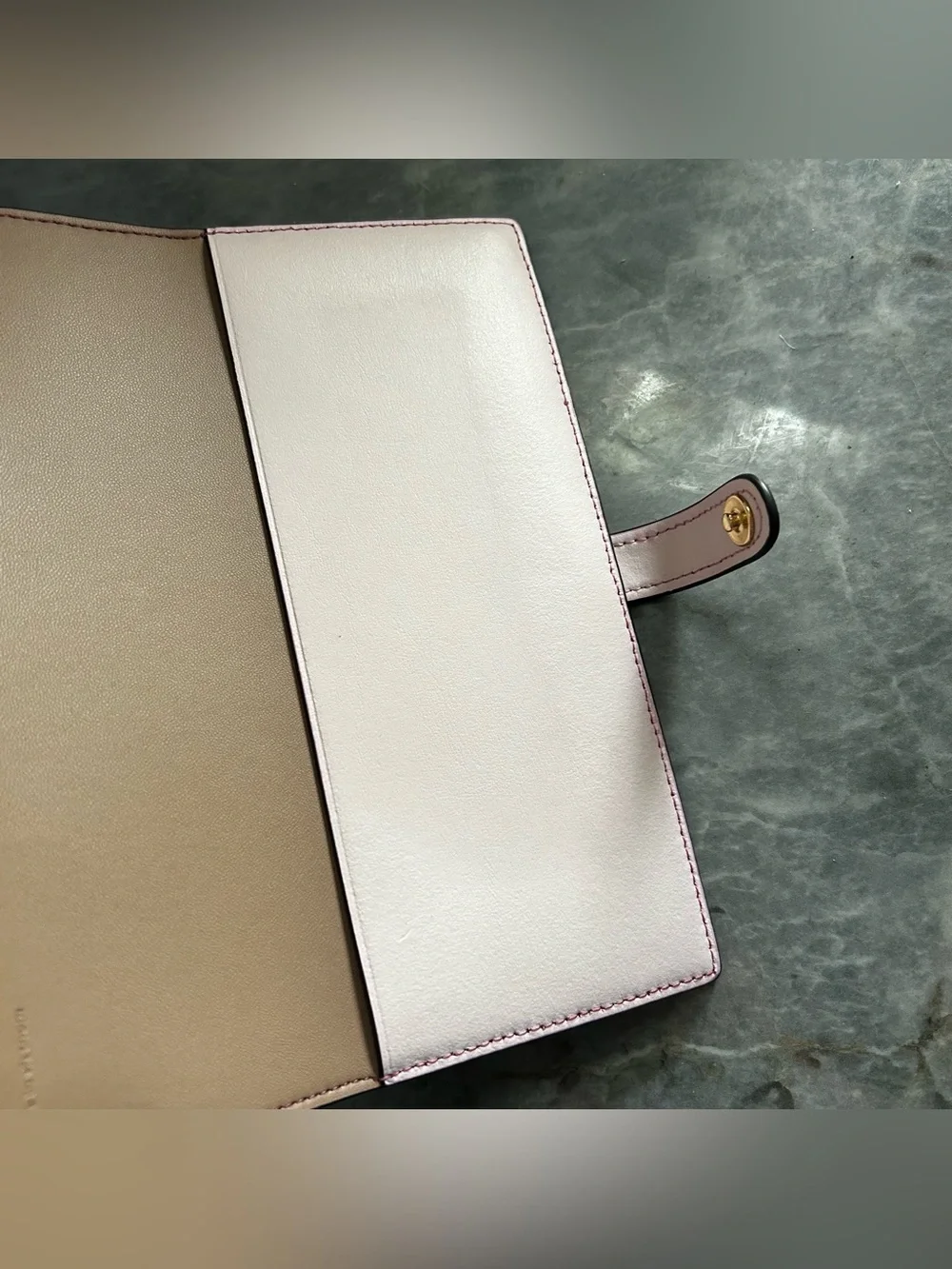 Custom Pink Coach Signature Canvas Notebook